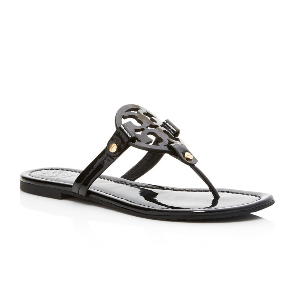 Tory Burch Women's Miller Patent Leather Sandals